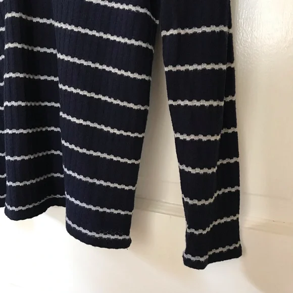 Chaser navy striped viscose strappy back top - Picture 9 of 11